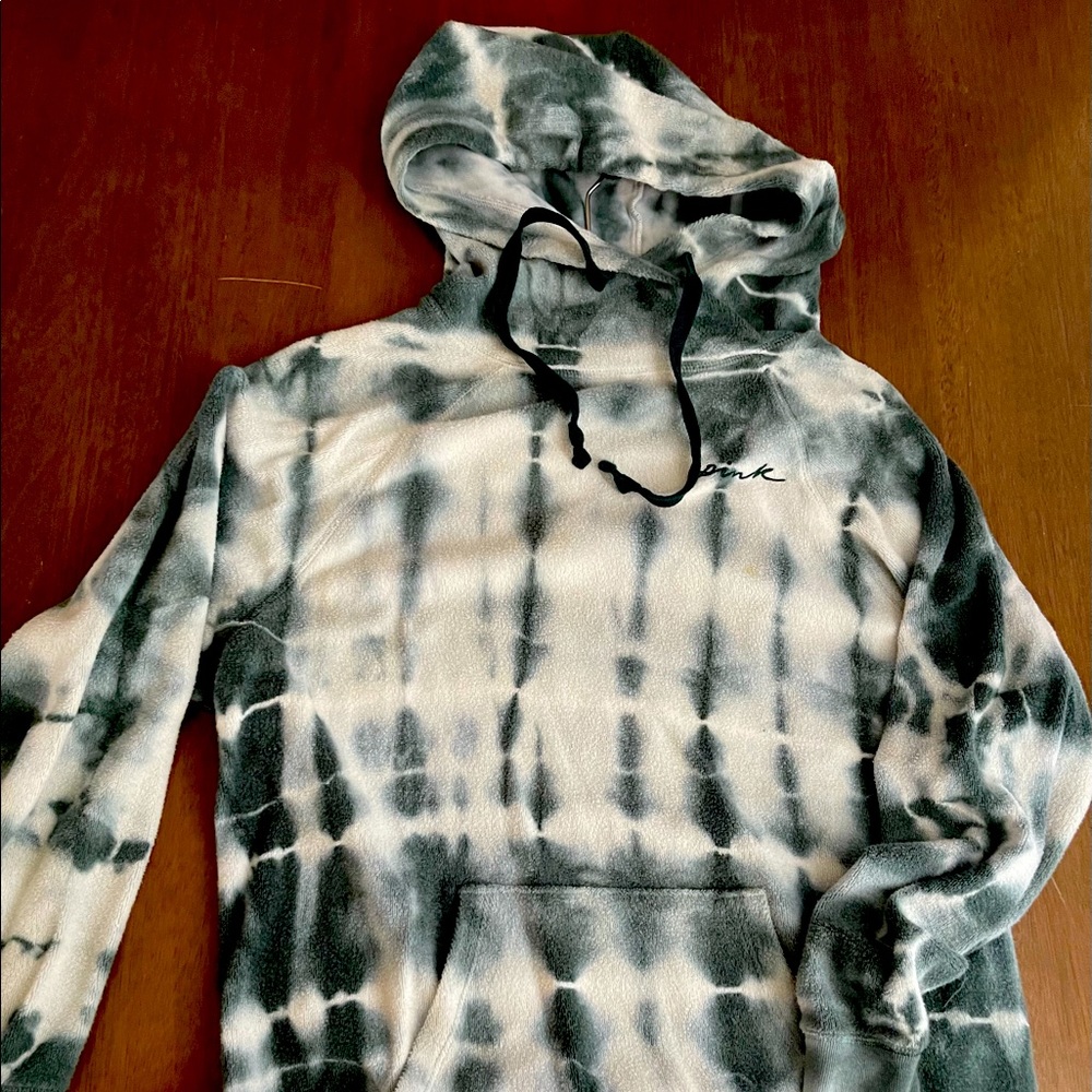 PINK tie-dye sweatshirt